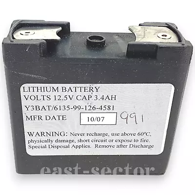 RACAL Cougar Radio 4515 Lithium Battery British Army Military Y3BAT6135991264581 • $35