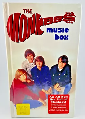 The Monkees : Music Box [NEW 4 CD Box Set Includes Book]  * SEALED * • $49.99