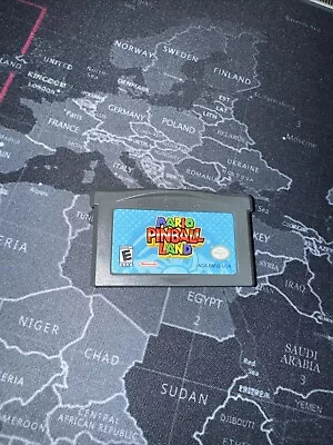   Authentic Nintendo Gameboy Advance Mario Pinball Land Cartridge Only Tested  • $19.90