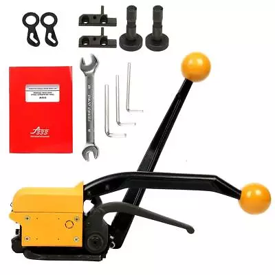 A333 MANUAL STRAPPING TOOL SEALLESS COMBO TOOL For 3/4 -5/8 -1/2  STEEL STRAPS • $211.99