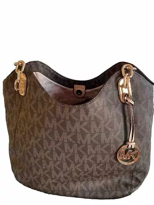 Michael Kors Signature  Large Chain Tote Shoulder Bag • $39.99