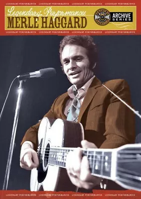 Legendary Performances: Merle Haggard - DVD - Includes Case & Cover Art • $8.38