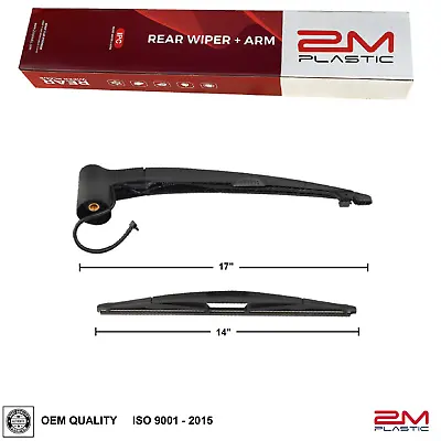 Rear Wiper Arm & Blade For GMC Envoy Chevy Trailblazer 07-09 Buick Rainier 06-07 • $11.90