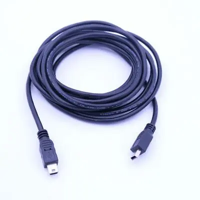 USB 2.0 Mini-B 5Pin Male To Mini-B 5Pin Male Data Cable - 3m • £7.95