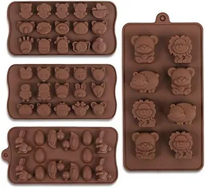 Animal Silicone Chocolate Making Molds Food Grade Silicone For Chocolate Candy • $17.99