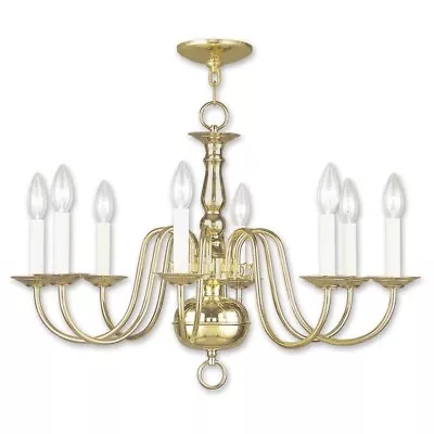 St Michael's Park - 8 Light Chandelier In Traditional Style - 26 Inches Wide By • $293.95