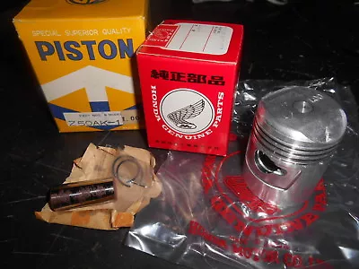 NOS 1.00mm Piston W/ Pin & Clips Fits: Honda 69-78 Z50 Z50A 13105-036-010 • $24.95