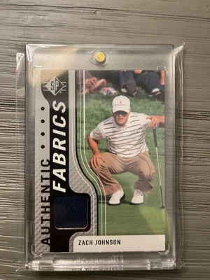 $10 • Buy 2012 SP Authentic Fabrics Retail Zach Johnson #AF-ZJ