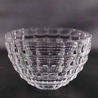 Shannon Irish Crystal 9  Godinger Optic Windows Pattern Heavy Glass Bowl • $25.52