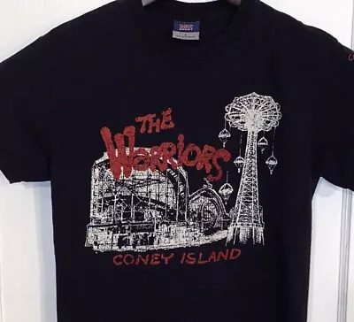 Vtg THE WARRIORS T SHIRT Rare Cult Film MOVIE Cony Island New York City NYC 90's • $25