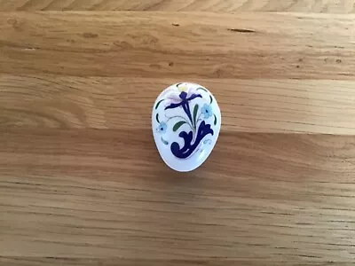 Coalport Bone China Minature Egg Shaped Trinket Box • £4