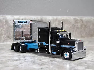 DCP 1/64 Lesage Trucking Peterbilt 389 Wilson Livestock Trailer 60-1790 Farm Toy • $149.99