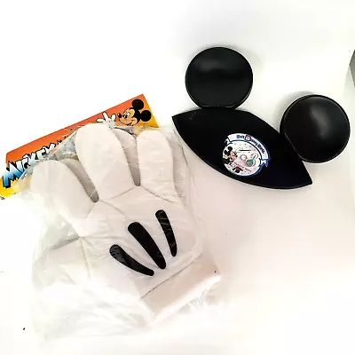 Mickey Mouse Ears And Gloves Disney Classic /Jacobson & USA Vintage • $25.99