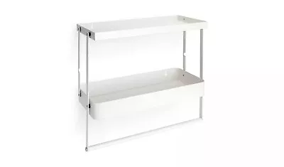 Habitat Towel Rail Shelving Unit - White • £13.99