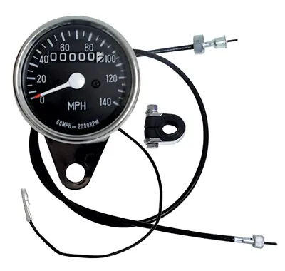 Front Wheel Drive Speedometer Kit For 73-90 Harley Sportster XL Handlebar 48033 • $90.90