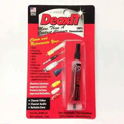 Caig DeoxIT® D-Series D100L CONTACT CLEANING FLUID 2ml TUBE • £8.99
