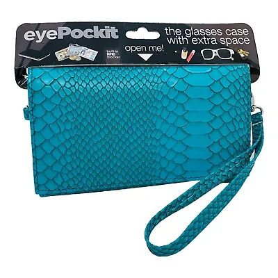 Just Solutions Eye Pockit Glass Case Clutch Shoulder Bag RFID Wallet Phone Case • £28.88