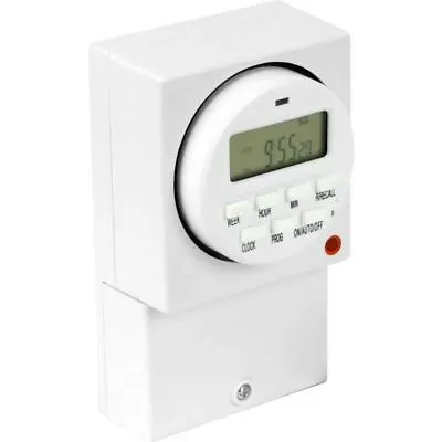 Digital General Purpose  Immersion Heater Timer Programer 16amp 240v  • £21.95