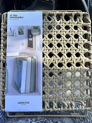 U Brands Locker Style 12   Tall Woven Mesh Shelf  11 X10  NEW!!! • £14.60