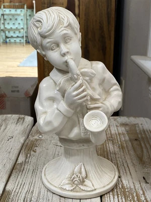 $38.99 • Buy  Vintage V. Kendrick '71 Universal Statuary Corp Boy Playing SAXAPHONE (BP521)