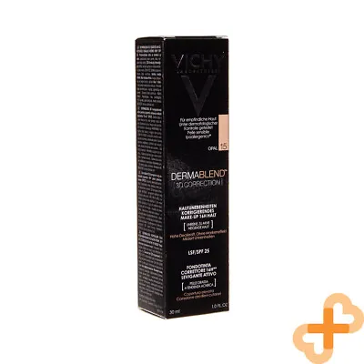 Vichy Dermablend 3D Correction SPF25 30ml Corrective Foundation 16H Make Up • $33.79