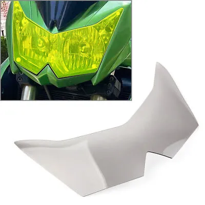 For Kawasaki Z750 Z750R Z1000 Grey Headlight Guard Shield Screen Lens Cover • £16.19