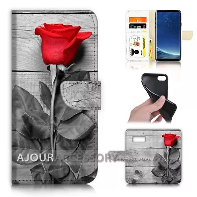 ( For Samsung S8 Plus / S8+ ) Flip Case Cover AJ40441 Rose • $12.99