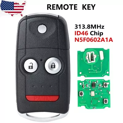 For Acura MDX RDX 2008 2009 2010 2011 2012 Remote Key Fob N5F0602A1A 313.8MHz • $16.99