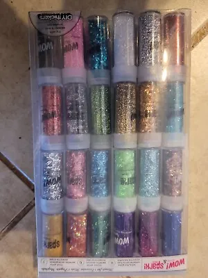 American Crafts WOW! Extra Fine Glitter 24  Pack New • $19.90