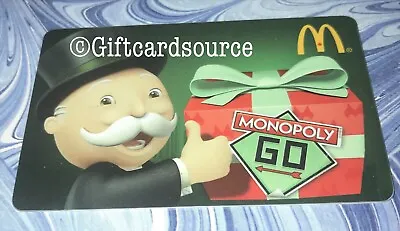 2012 Mcdonald's Monopoly Gift Card Canada No Value Collectible Ultra Rare New • $3.25