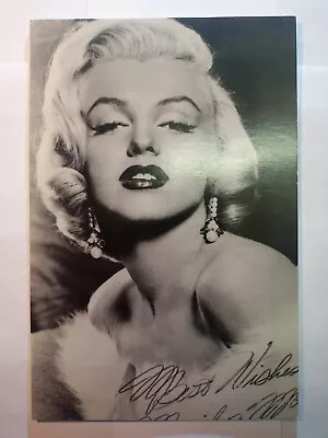 Marilyn Monroe Greeting Card Birthday Occasion Invitation Rare Classic  • £3.50