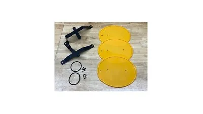 HONDA Z50 Z50R YELLOW NUMBER PLATE KIT 1979 - 1987 New TB Parts Z 50 Vintage  • $142.95