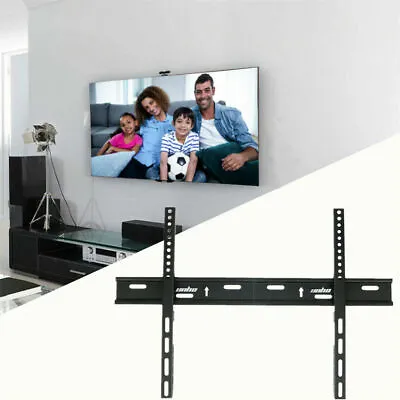 Ultra Slim TV Wall Mount Flat Bracket For 26 -72  Up To 600 X 400 W/ Screws Kit • $19.93