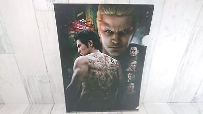 YAKUZA Kiwami 2 Plastic Folder Mini Size Poster Style - Japan Version USED Item • $42.88