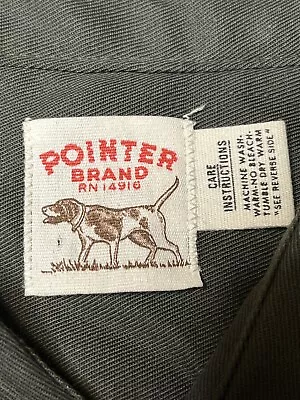 Vintage Pointer Brand Long Sleeve Shirt Made USA  Shop Shirt Tall • $75