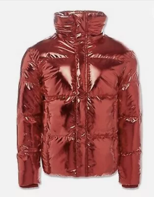 Jordan Craig Metallic Red Color Bubble Jacket  • $99.95