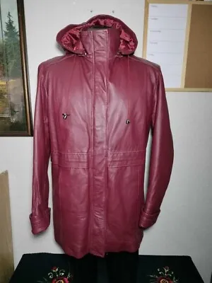 Excelled Collection XL Genuine Leather Devil May Cry Matrix Hood RED • $75