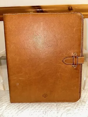 Mulberry Ipad Case Genuine Leather Brown Tan Good Condition FREEPOST • £40