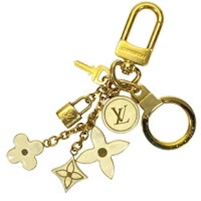 $293.99 • Buy LOUIS VUITTON M91927 Key Ring Holder Chain Bag Charm Porte Cre Pampille Used