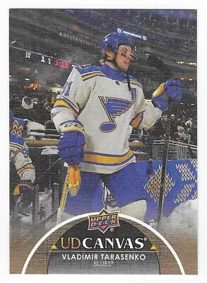 2021-22 Upper Deck UD Canvas - Vladimir Tarasenko #C342 - St Louis Blues • $1.80