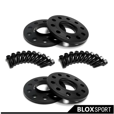 5 Lug For Mercedes Benz CLK SLK C Class 4pc 12mm + 20pcs Bolt Wheel Spacer 5x112 • $171.16