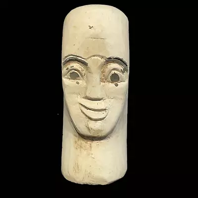 ANCIENT EGYPTIAN BUST STATUE WITH HIEROGLYPHICS - 664-332bc (68) • £0.99