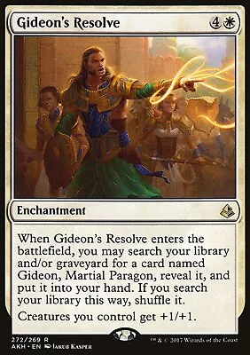 MTG: Gideon's Resolve - Amonkhet - Magic Card • £1.99