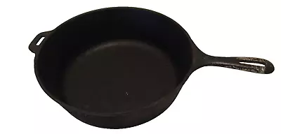 Vintage  Cast Iron Skillet Chicken Fryer 10 1/2  Pan ~ 3  Deep ~ USA #8 Pan • $48