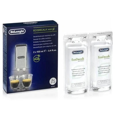 $32.32 • Buy De'Longhi Descaler For Espresso Machines - Eco Decalk  (100ml X 2) 5513296011