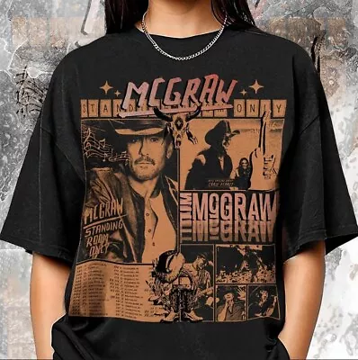 Tim Mcgraw Tour Standing Room Only Shirt Tim Mcgraw Country Music Tour 2024 Tee • $16.99