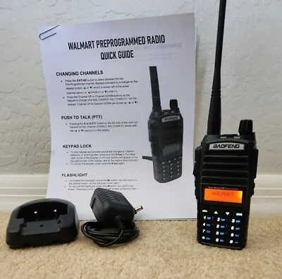 Walmart Rugged Walkie Talkie Programmed To Work W/ Motorola RDM2070D 2 Way Radio • $49.99