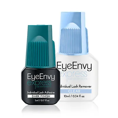 EyeEnvy Express Eyelash Glue For Individual Cluster Lashes Remover Tweezer Tool • £4.98