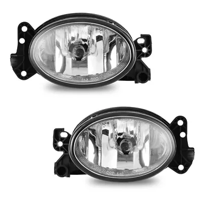 Pair Bumper Fog Lights 2007-2008 For Mercedes Benz Clear Lens Replacement Lamps • $32.99