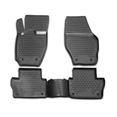 OMAC Floor Mats Liner For Volvo XC60 2010-2017 Black TPE All-Weather 4 Pcs • $74.90